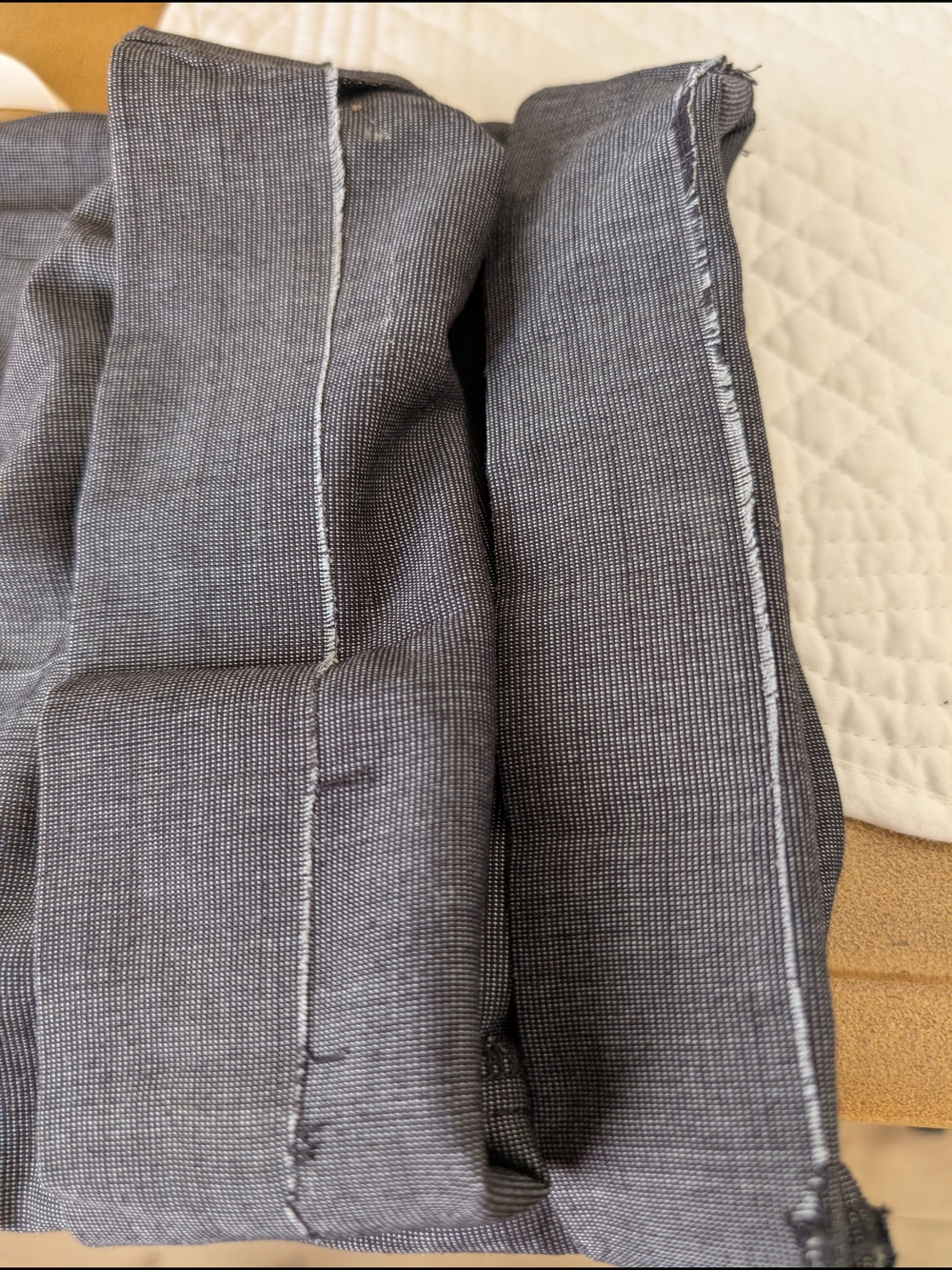 New York & Company Charcoal Gray Dress Trousers - Picture 4 of 4